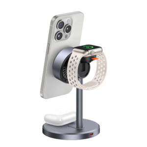 Port de charge sans fil magnétique 3 en 1 15W CH-246 MagQ Qi2