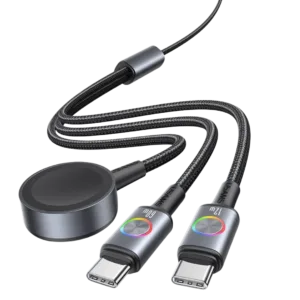 USAMS SJ754 Câble Multifonction 72W 3-en-1/4-en-1