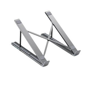 OGURI OEM – Aluminium 8‑en‑1 USB‑C Hub & Laptop Stand