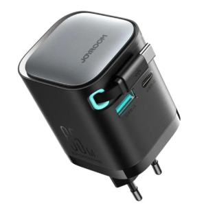 JOYROOM Chargeur GaN 65W à câble rétractable
